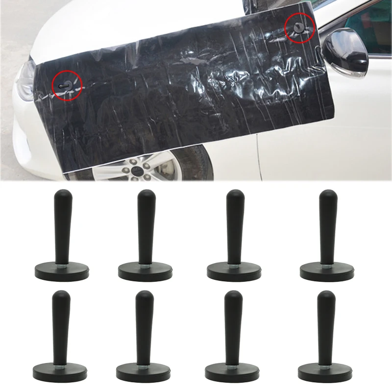 Vehicle Car Vinyl Wrap Grippers Magnet Install Fix Holder Fix Tool For Graphics Positioning Auto Body Color-changing Film Tools