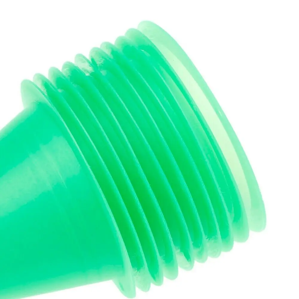 Maker Cones Agility 10pcs for Slalom Roller Skating Training Traffic Cone Sports smile