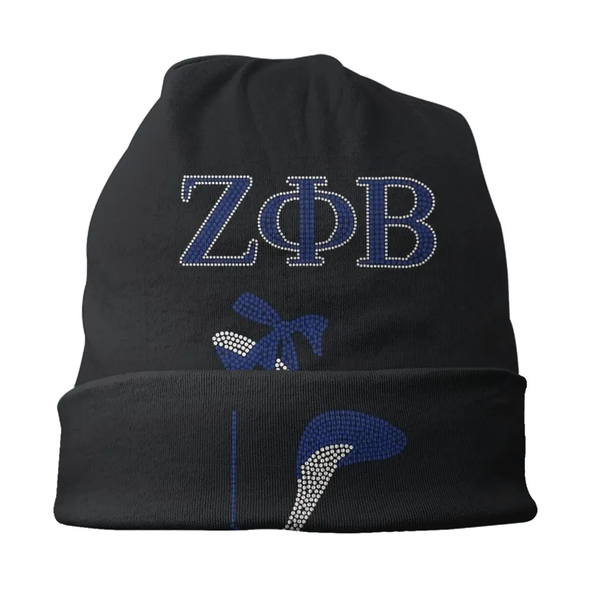 Zeta Phi Beta Sorority Skullies Beanies Caps Streetwear Winter Warm Men Women Knit Hat Adult Greek Letter 1920 Bonnet Hats