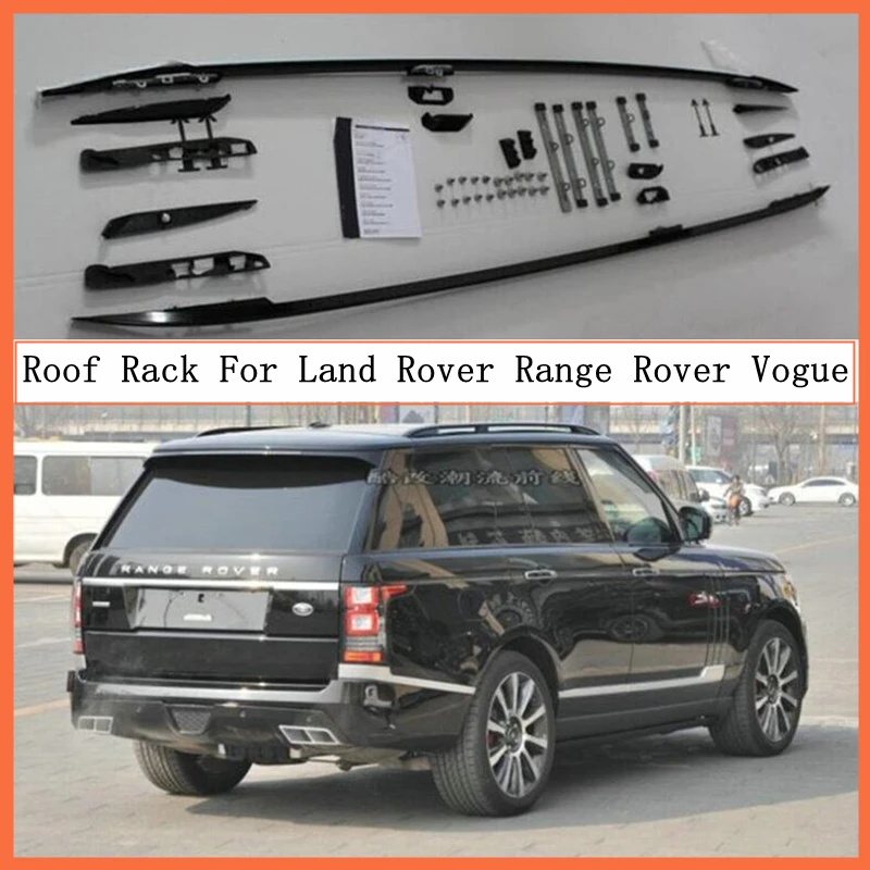 Roof Rack For Land Rover Range Rover Vogue 2013-2021 Aluminum Alloy Rails Bar Luggage Racks Carrier Bars Top Rail Boxe