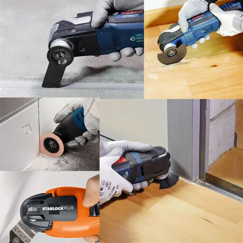 NEWONE Compatible for Starlock HCS45*40mm Saw Blades Power Oscillating Tools for Wood/Plastic Cutting HCS 45mm Starlock Blades