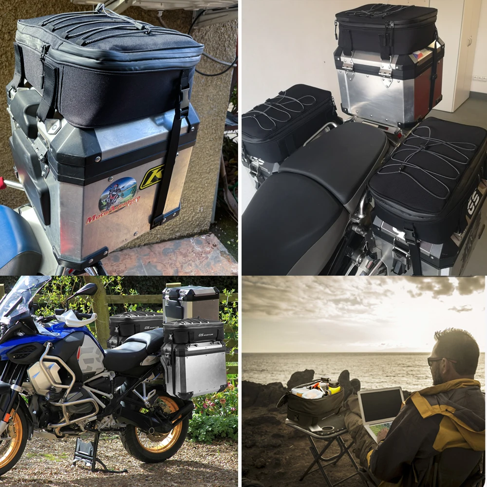 R1250GS R1200GS Top Case Bag For Aluminum Alloy Side Box for BMW R1200 GS LC ADV F700GS F800GS F650GS G310GS Adventure R1200GSA