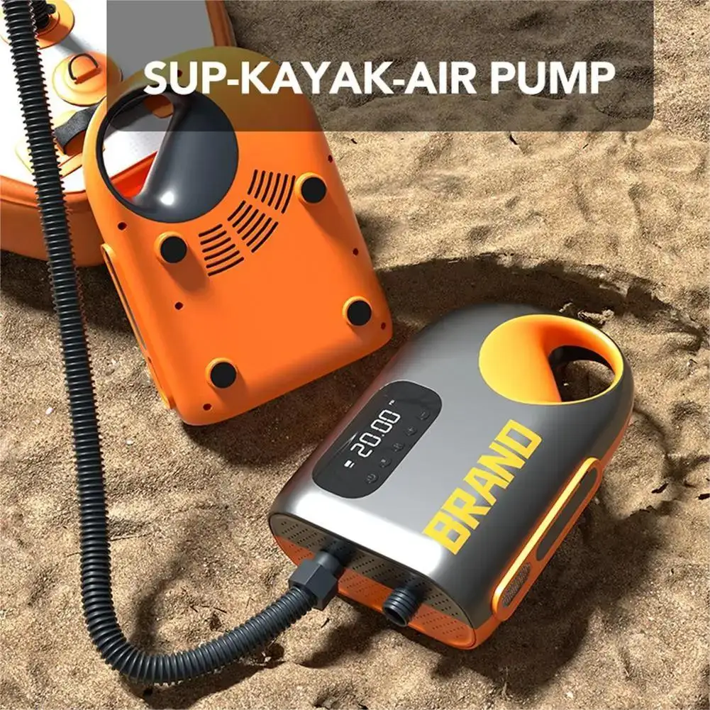 20 PSI Protable Air Pump Inflatable Sup Pump Electric Inflatable Deflatable Air Inflator for Outdoo Paddle Board Boat Kayak