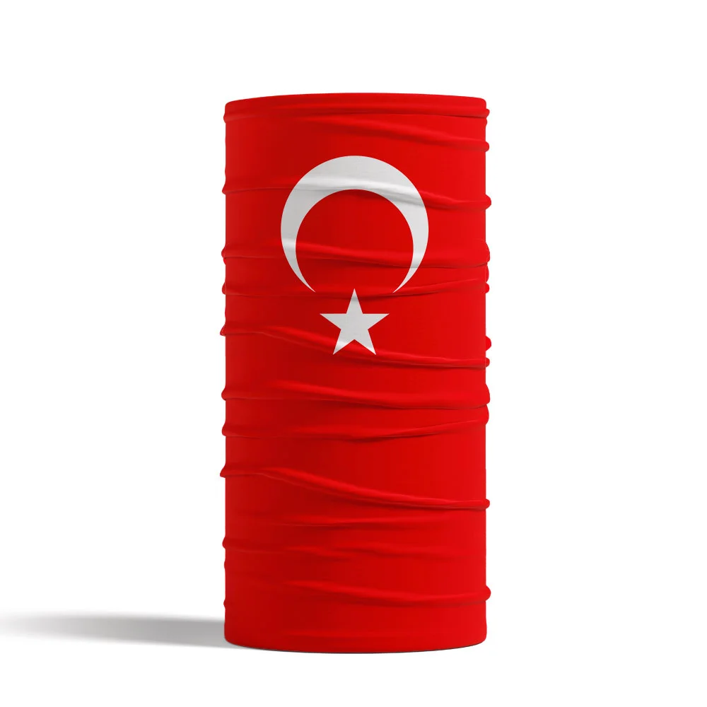 Neck Turkey Flag Bandana Cover Gaiter Outdoor Sports ddmysmile Balaclava Men Women Printed Cycling Tube Face Scarf Mask Hiking Headband Smile