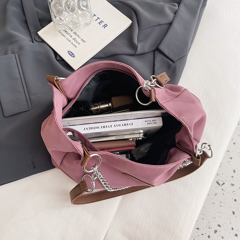 Free Shipping 2024 Autumn New Women's Casual Large Capacity Shoulder Bag Niche Handbag Fashionable And Simple Tote Designer Bag Luxury Bag Tote B