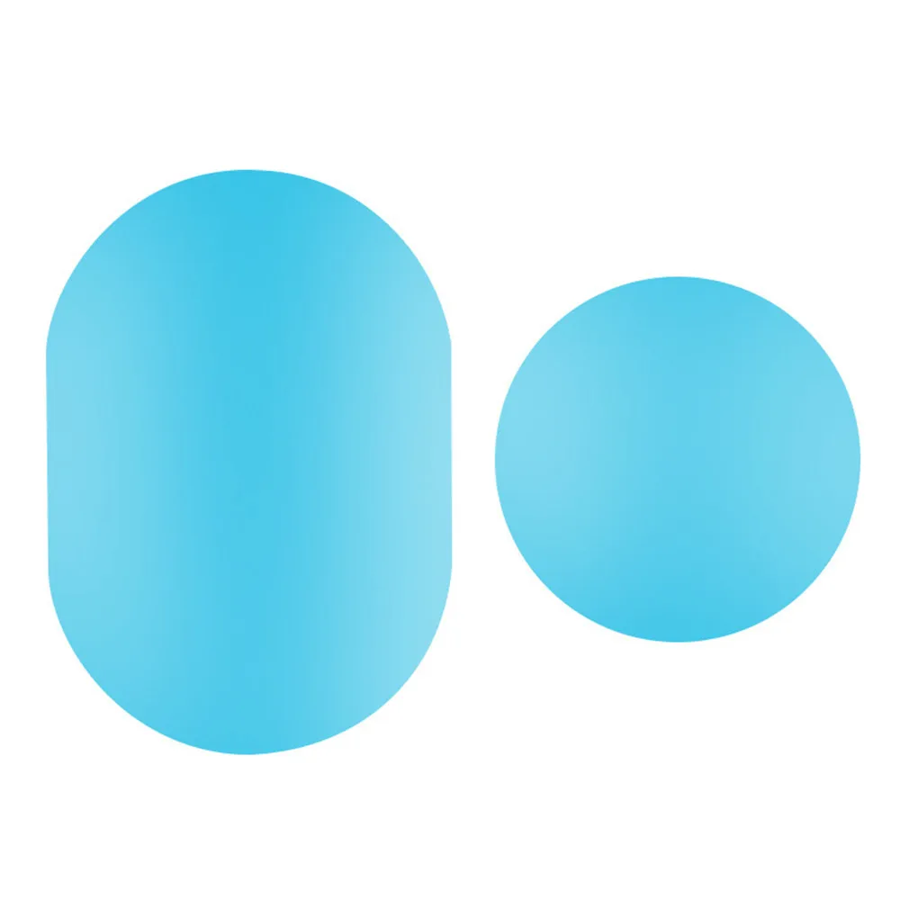 Rearview 2PCS Mirror Car Protective Film Anti Fog Window Foils Clear Rainproof Rear View Mirror Motorcycle Protective Soft Film smile