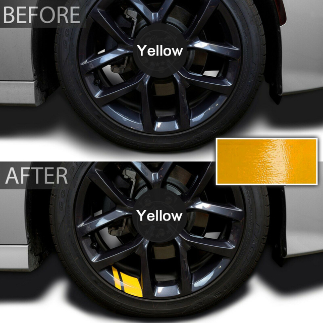 6Pcs Car Sticker Reflective Wheel Hub Decals for Peugeot 208 207 308 RCZ 408 407 307 206 for Citroen C4
