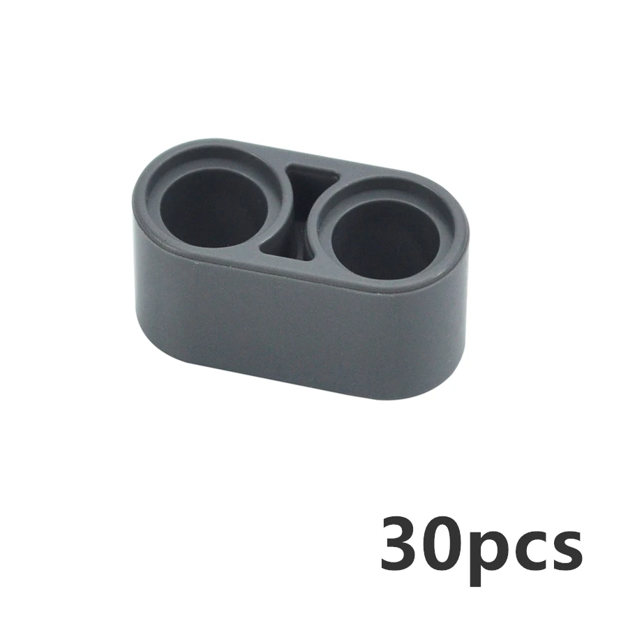 43857 High-Tech 1x2 Holes Liftarm 30Pcs new MOC Building Blocks 2025 Parts Assembles Car Particles DIY Educational Bricks Kids Toys