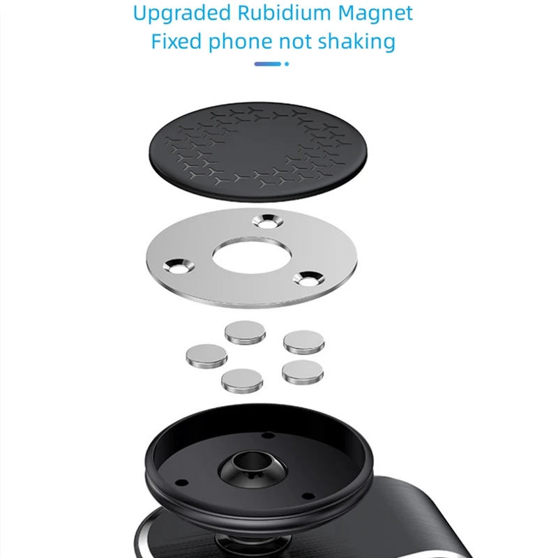 Magnetic Car Phone Holder Swivel Magnet Holder Universal Phone Stand GPS Support For Xiaomi Huawei iPhone Samsung Stand in Car
