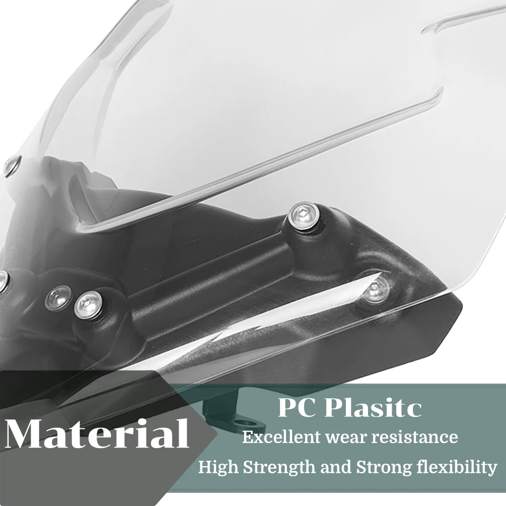 GSXS1000 GSX-S1000 Windshield Windscreen For Suzuki GSX-S GSXS 1000 2015-2020 Motorcycle Wind Screen Shield Deflector Accessorie