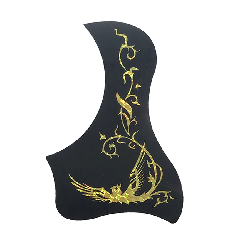 1Pcs Phoenix Flower Bird Pattern Acoustic Guitar Pickguard Pick Guard Sticke Stringed Instruments Guitar Parts & Accessories