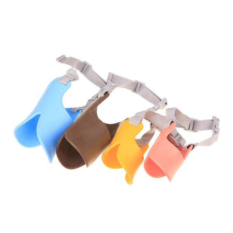Dog Muzzle Silicone Duck Muzzle Mask for Dogs Anti Bite Stop Barking Small Large Dog Mouth Muzzles Pet Dog Accessories