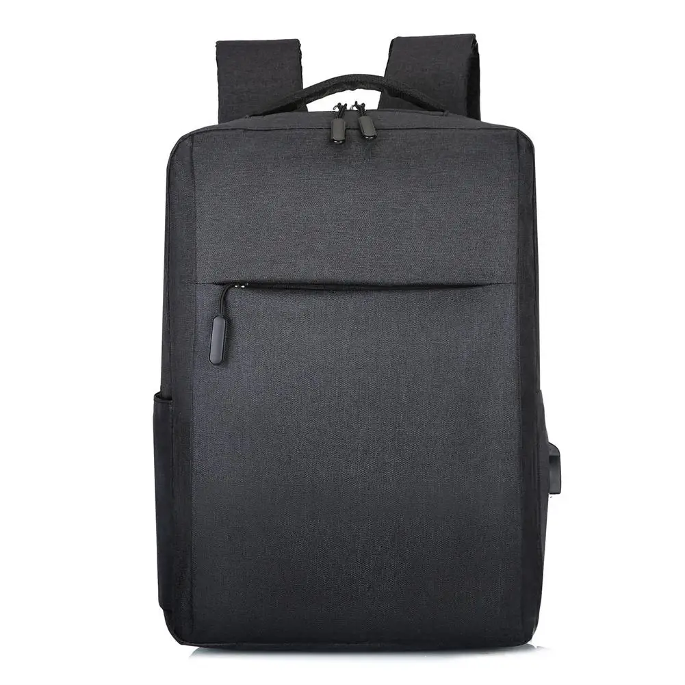 Bag 15.6 Inch Laptop Backpack Large Capacity Waterproof Multifunctional USB Charging Case Men Women For Work Travel School smile