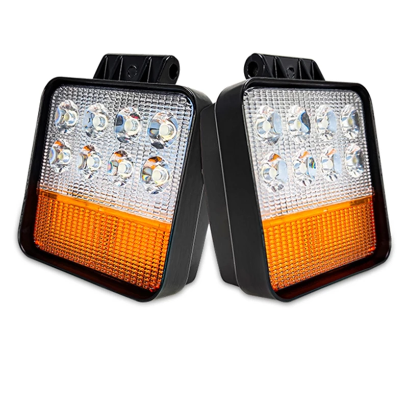 1Pair 12V-80V LED Forklift Light Front Turn Signal lights Forklift Work Lights 36V 48V 60V 72V