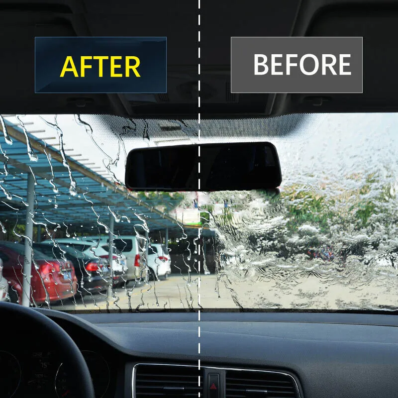 AIVC Car Glass Oil Remover Cleaner Glass Hydrophobic Coating Spray Anti-Rain For Cars Waterproof Coating Agent Car Care Kit
