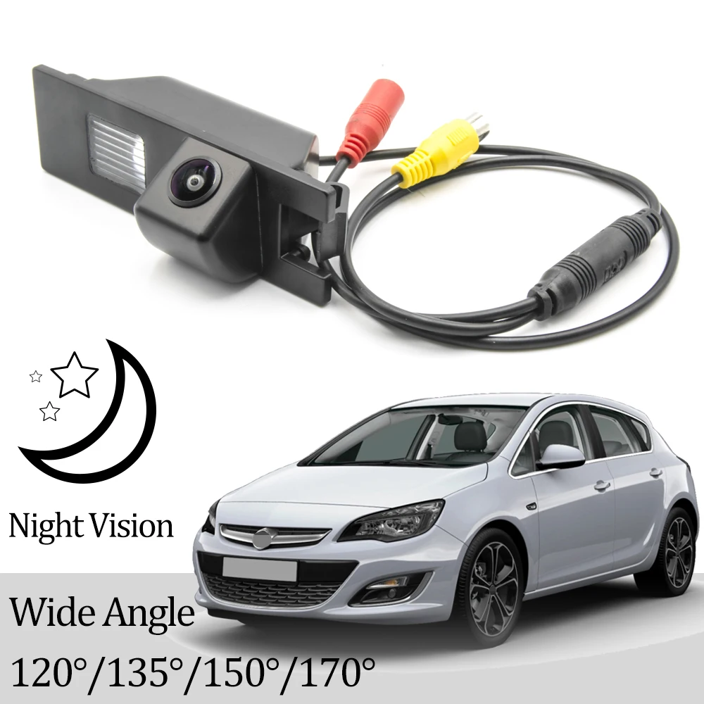 CCD HD AHD Fisheye Rear View Camera For Opel Astra H J K 2004-2019 Car Reverse Parking Backup Monitor Night Vision