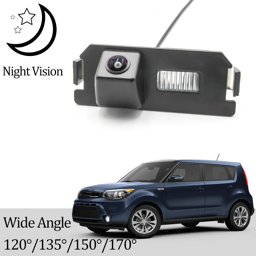 Fisheye AHD CCD HD Rear View Camera For Kia Soul AM PS 2008 2009 2010 2011 2012 2013 2014 2015 2016 2017 2018 2019 Car Monitor smile