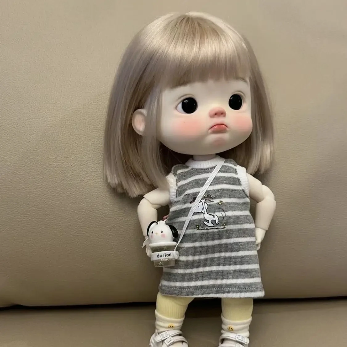 New bjd sd DOLL 1/12 Dianmei ob11 Dianbro 12.5cm Qbaby puppy Diandian Huhu body blythe ACGN anime resin bodymold DIY toy