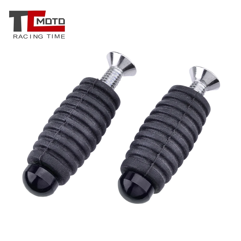 6MM M6 Brake Lever Toe Peg Gear Shift Toepeg Pedals Adapter For Suzuki GSX s750 sv650 gsx1300r gsr 600 Bandit 600 650 1200 1250