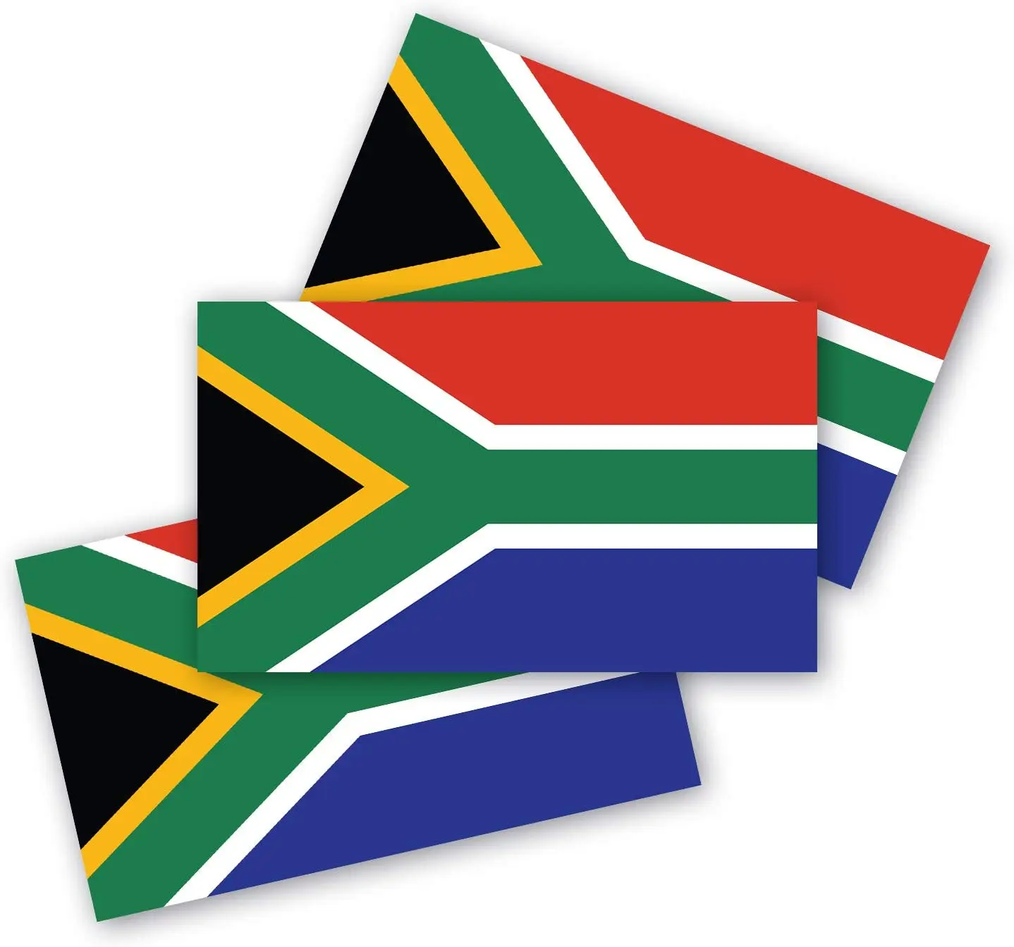 Africa Stickers South Flag Suitable for Car Motos doors and windows Computer Sticker Trolley Case Wall Bumper Waterproof smile