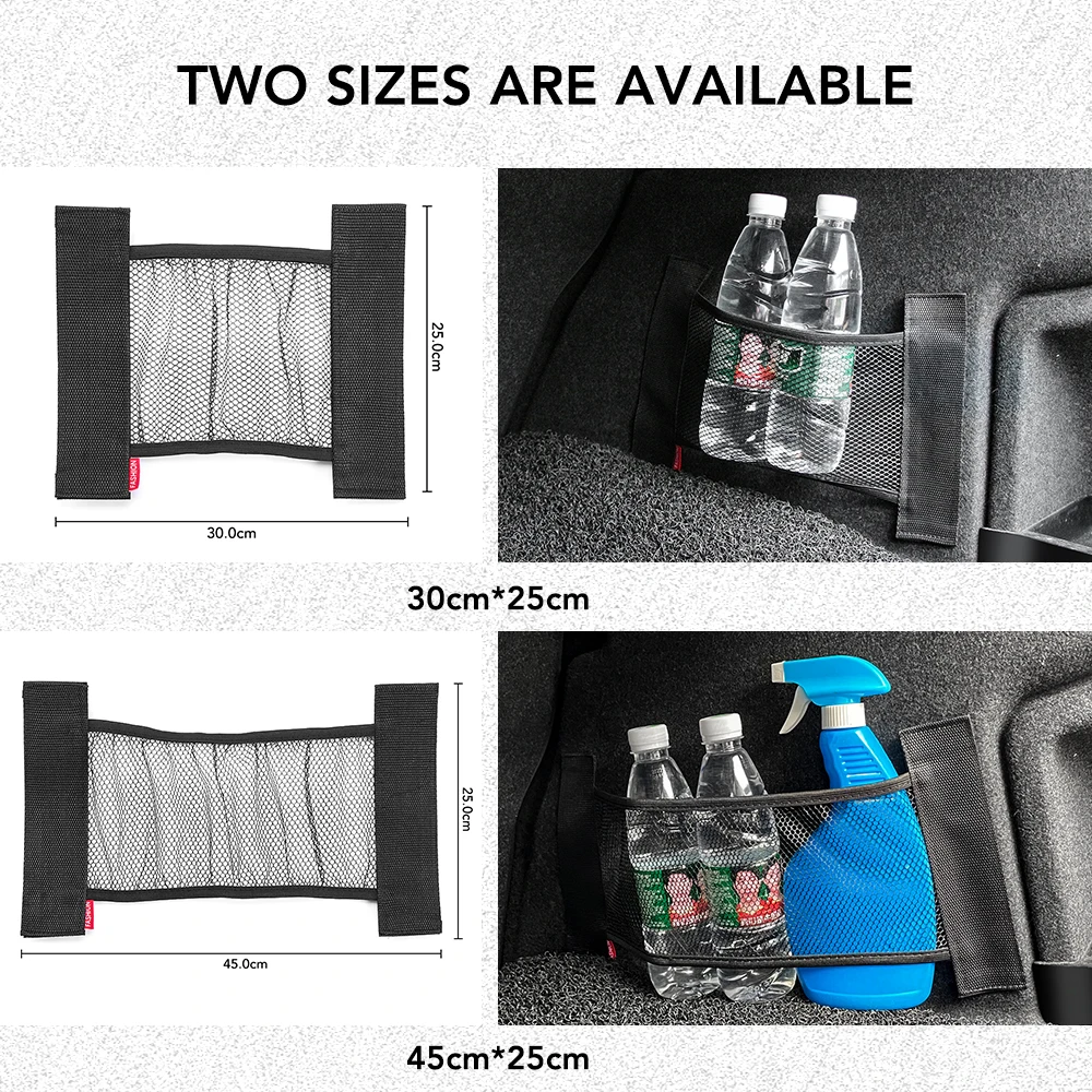 Car Trunk Seat Back Storage Net Bag Accessories For Opel OPC Astra J H G K Insignia Corsa D B E Mokka Vectra