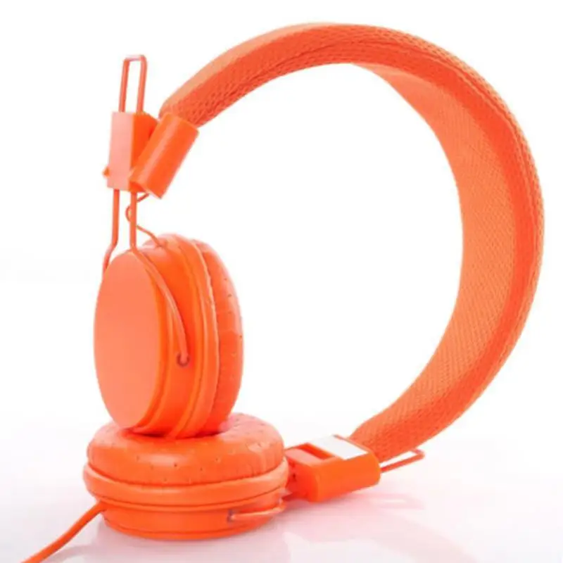 Headphones for Children Kids Girls Boys Teens Foldable Adjustable On Ear Headphones with 3.5mm Jack for Cellphones Computer MP3 smile