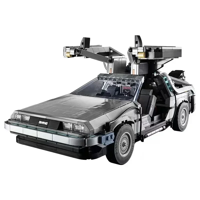 NEW Back to the Future Time Machine Compatible 10300 Building Blocks Technical Car Bricks Construct Toys For Children Gifts
