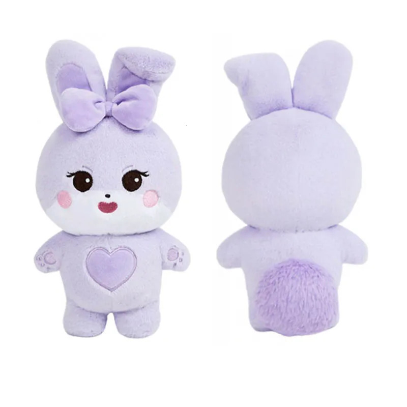 25/10cm Pink Plush Doll BORN PINK World Tour Official Plushies Jennie Lisa Rose Jisoo Kawaii Stuffed Animals Toys 241108
