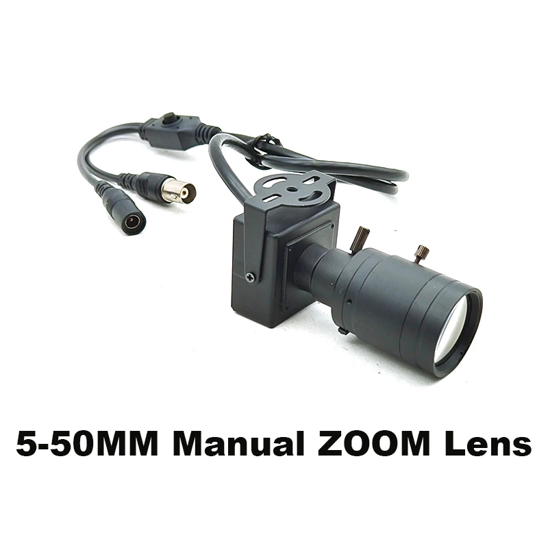 5-50mm 25mm 35mm Long Focal Length Lens IMX335 2000TVL 700TVL Sony CCD Effio Mini CCTV Security Car Overtaking Camera OSD Menu