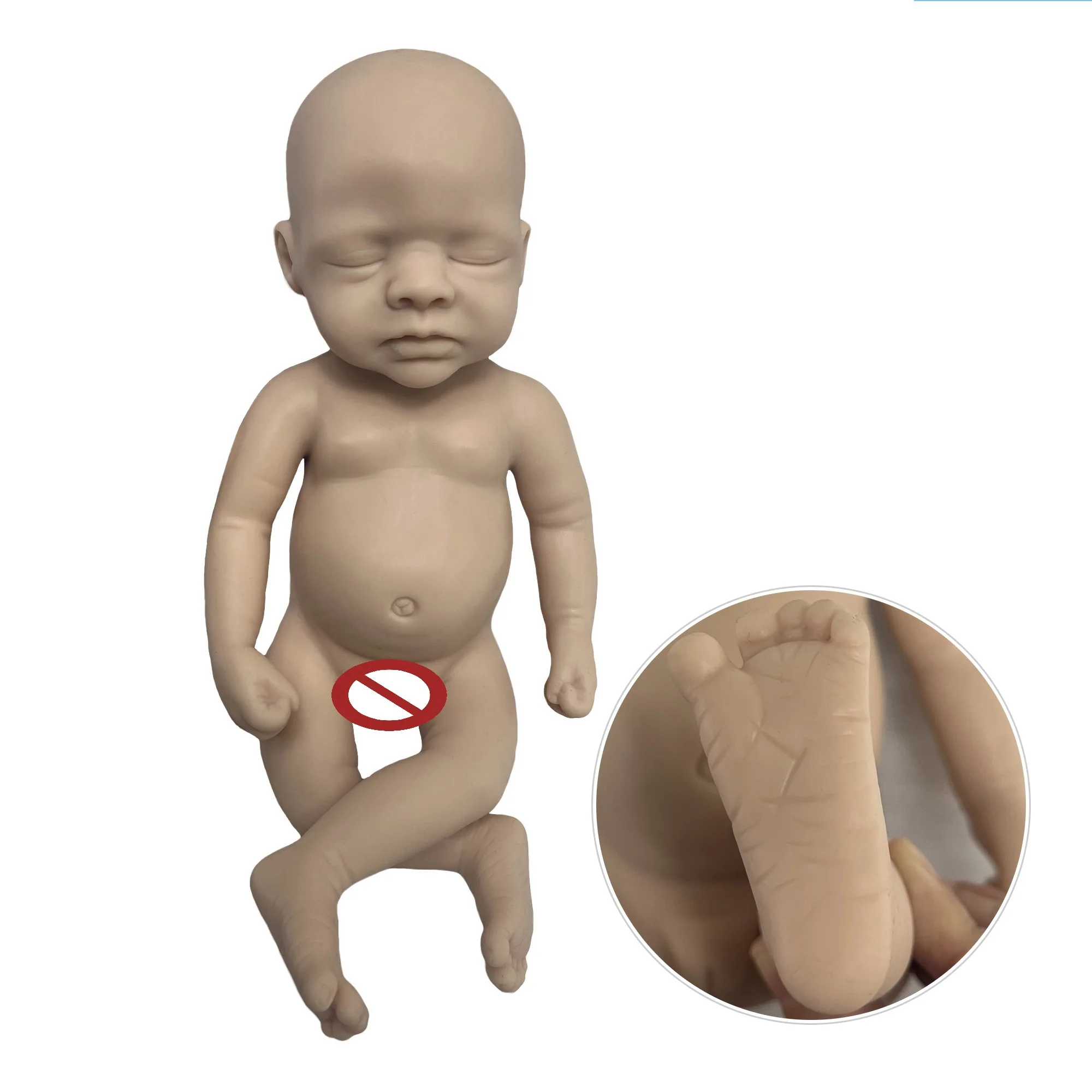 33CM Girl Full Body Soft Solid Silicone Reborn new Dolls 3D Painted/Unpainted Bebe Reborn Doll Reborn De 2025 Silicona Cuerpo Entero
