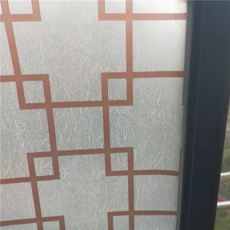 Film, Translucent Self-Adhesive Window Sliding Bathroom Glass Door, Cellophane Sun-Shading Privacy Decorative Stickers smile Film, Door,