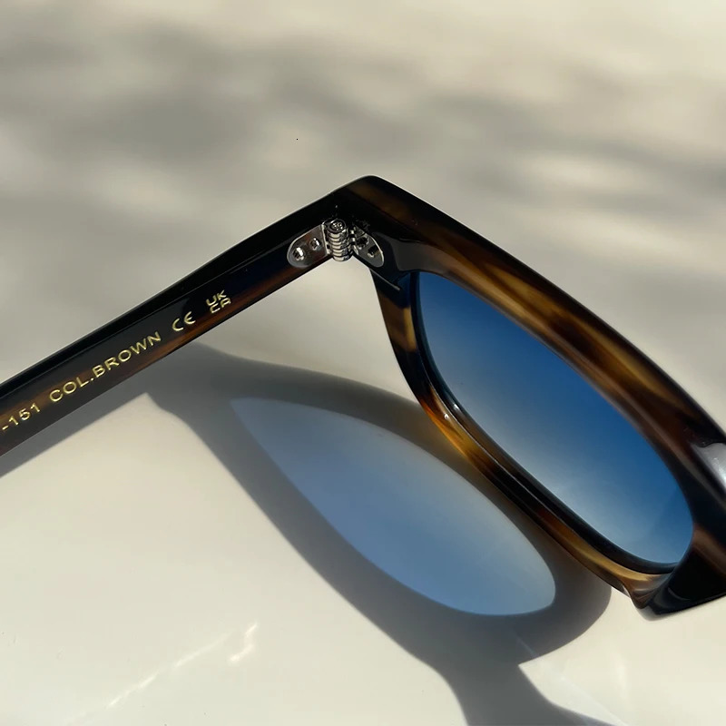 Premium Johnny Sunglasses Mens Lemtosh Polarized Sunglasses Premium Retro Acetate Frame Glasses KLUTZ 241108