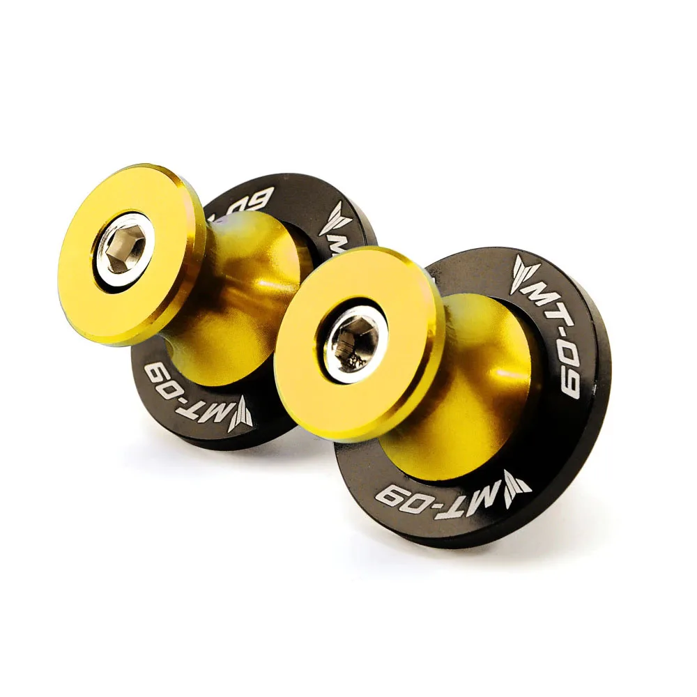 FOR YAMAHA MT09 Tracer MT-09 SP 2017-2023 2020 2022 Motorcycle Accessories Swingarm Slider Spools Accessories 6MM Stand Screws