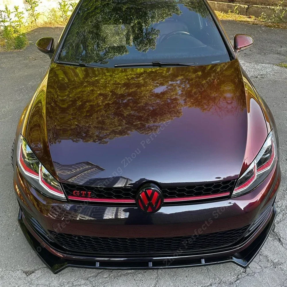 Car Front Lip Bumper Side Splitter Canrds Custom Body Kit For VW Golf 7 7.5 MK7 7.5 GTI GTD R R-LINE 2012-2020 Body Kits Tuning