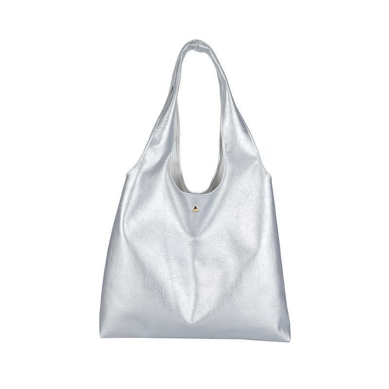 Large capacity tote bag for women 2024 new Korean version, high-end, trendy, simple, casual, versatile shoulder bag