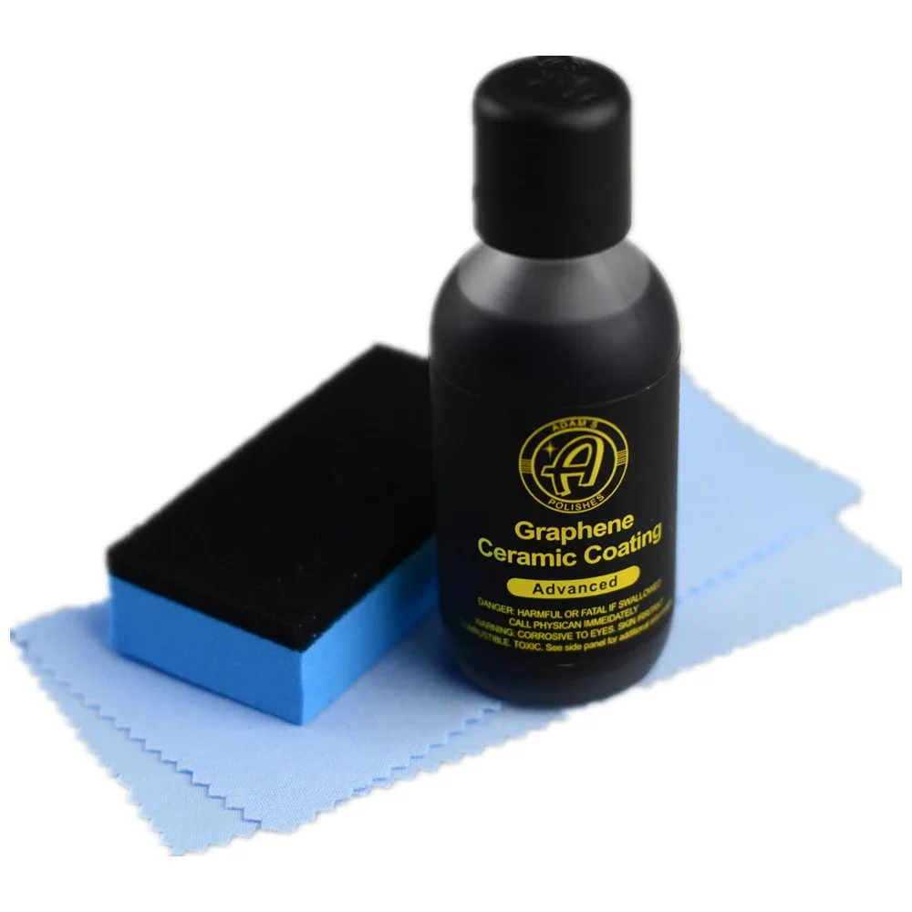 UV Graphene Ceramic Spray Coating W/UV Tracer Technology Easy To Use Stronger Than Car Wax Polish or Top Coat Polymer Paint