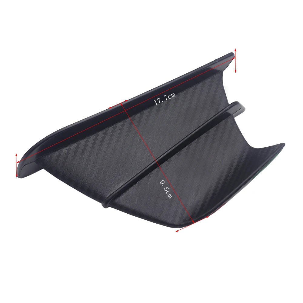Motorcycle Winglet Aerodynamic Wing Kit Spoiler For Triumph SPEED STREET TWIN 765 Street Triple R RX S Trophy TRIDENT Accessory