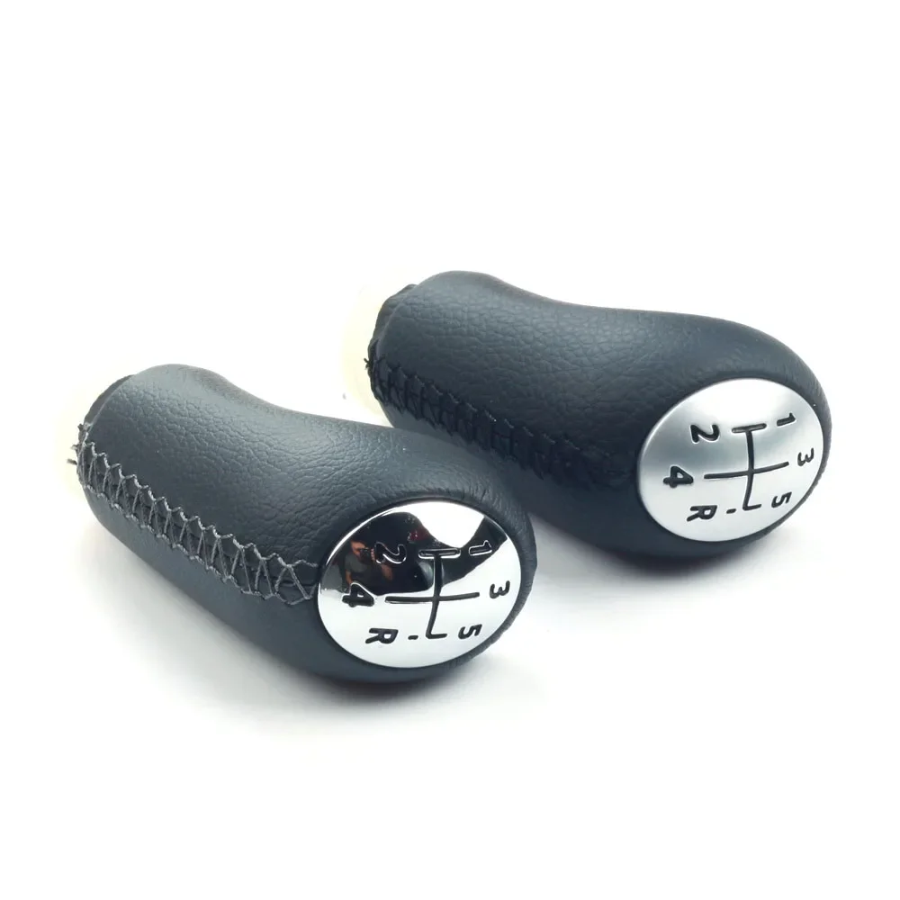 Shift Gear 5 Speed Knob Stick Head Car Gear Shift Lever Handle Universal For RENAULT Laguna Megane 2 Clio 3 Scenic 2 smile