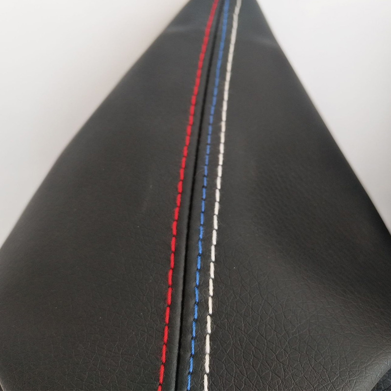 Car Shift Gear Stick Manual Handbrake Gaiter Shift Boot Black Leather Boot For 3 Series E36 E46 M3 Car Styling e073b 5 382d5