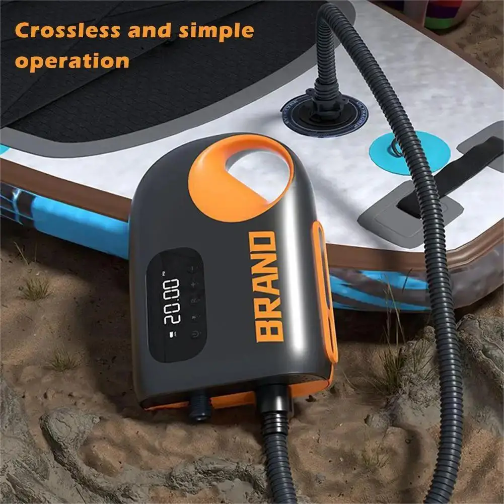 20 PSI Protable Air Pump Inflatable Sup Pump Electric Inflatable Deflatable Air Inflator for Outdoo Paddle Board Boat Kayak