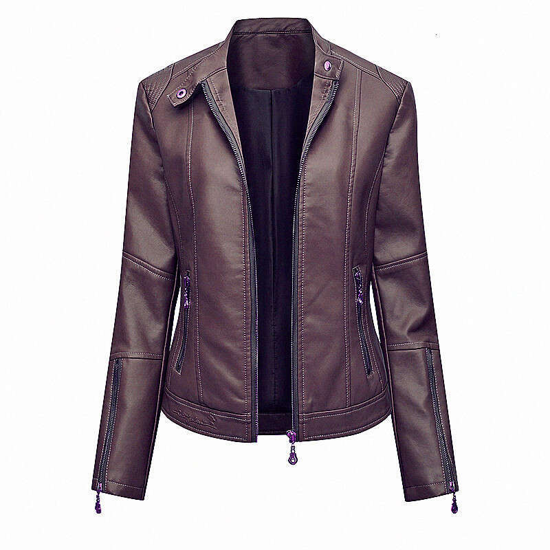 shanshi leather jacket women New PU leather cold resistant jacket top women's jacket