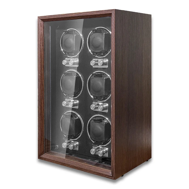 For Rolex Watch Winder Case Original Wood High Grade Meter Winder 4 6 Watchwinder Watch Winders for Automatic Watches Organizer