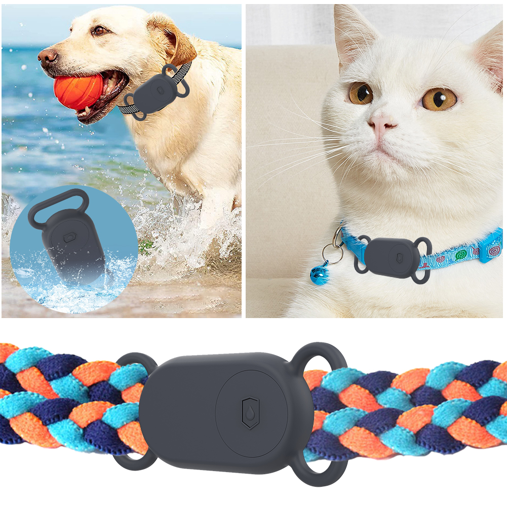 Silicone Case Dog Cat Slim Sleeve Protective Cover for Pet Collar Finder Accessories for Samsung Galaxy Smart Tag for SmartTag 2