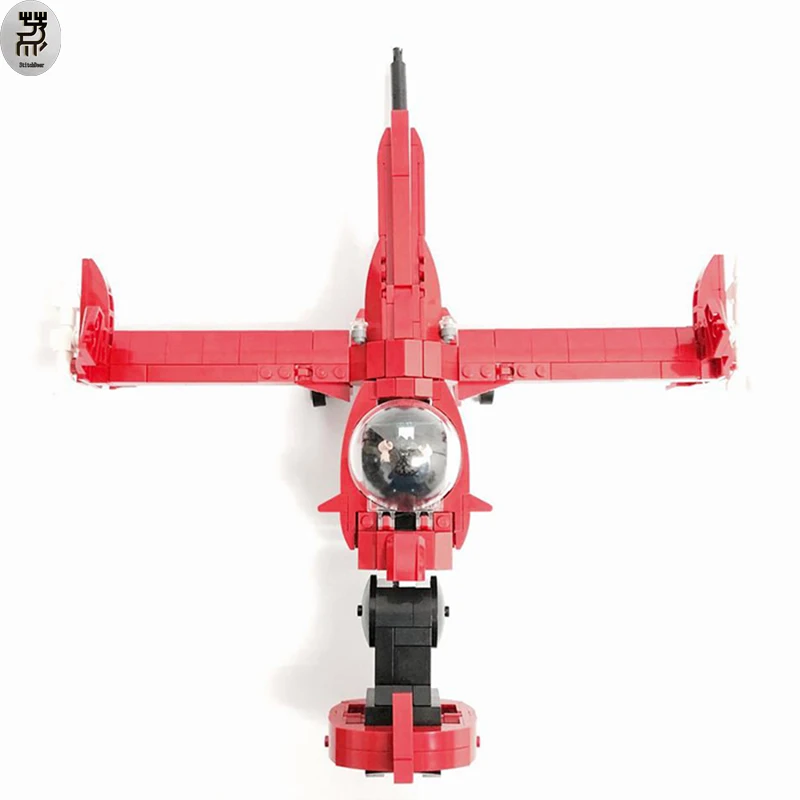 439PCS MOC Future Space Ship Fighter Swordfish II Figure Scale Model Building Blocks DIY Cowboy Toy Brick Children Birthday Gift