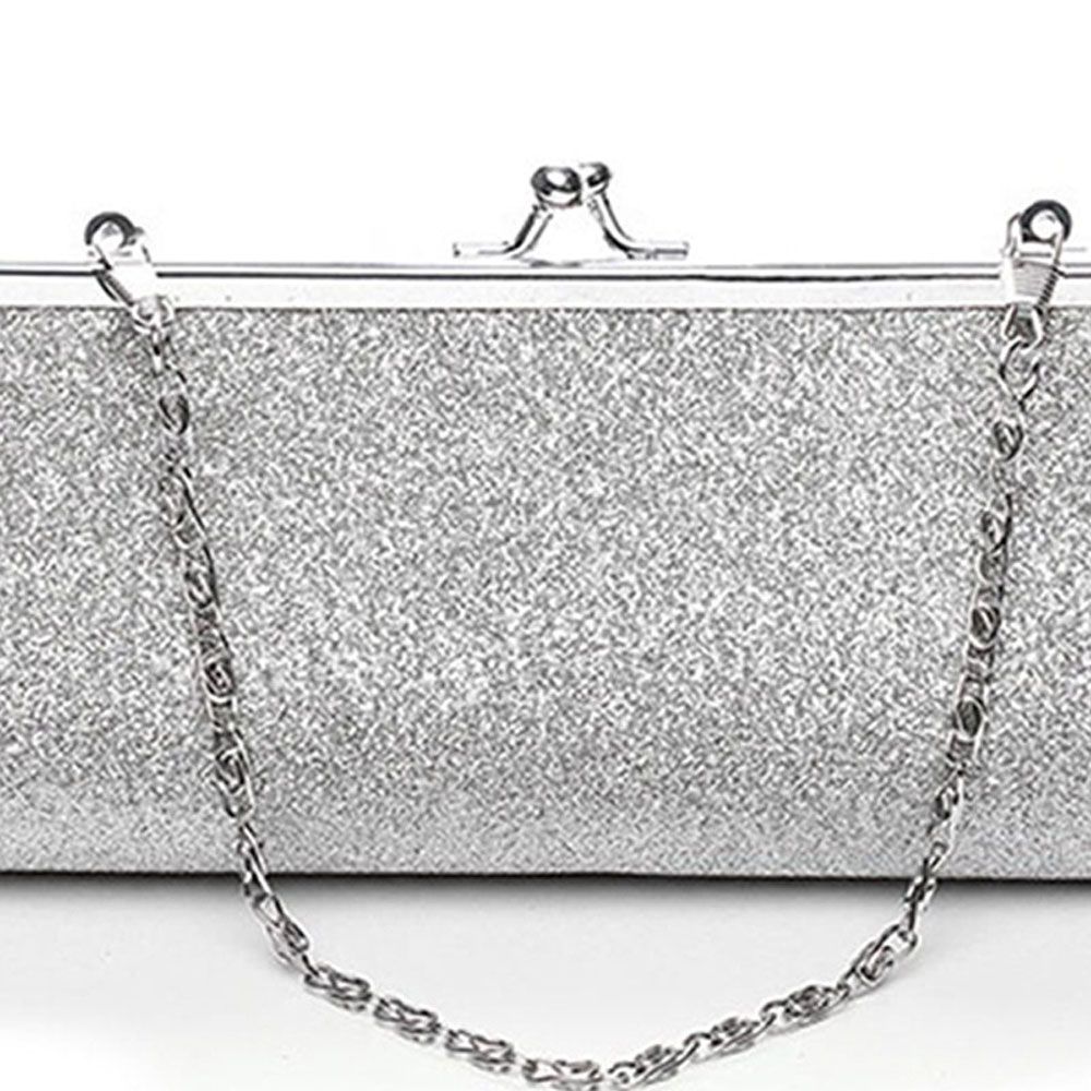 Evening Pouch Women Glitter Clutch Purse Evening Party Wedding Banquet Handbag Shoulder Bags