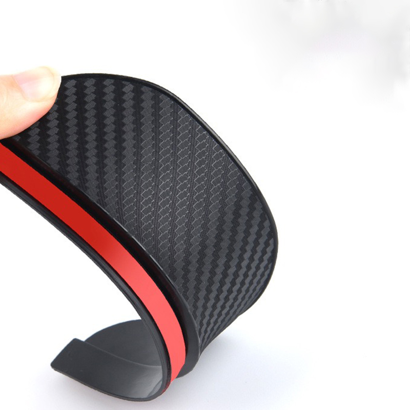 2pcs Car Rearview Mirror Rain Shield Eyebrow Cover Sticker for Ford ST LINE STLINE Focus Mustang SHELBY eo