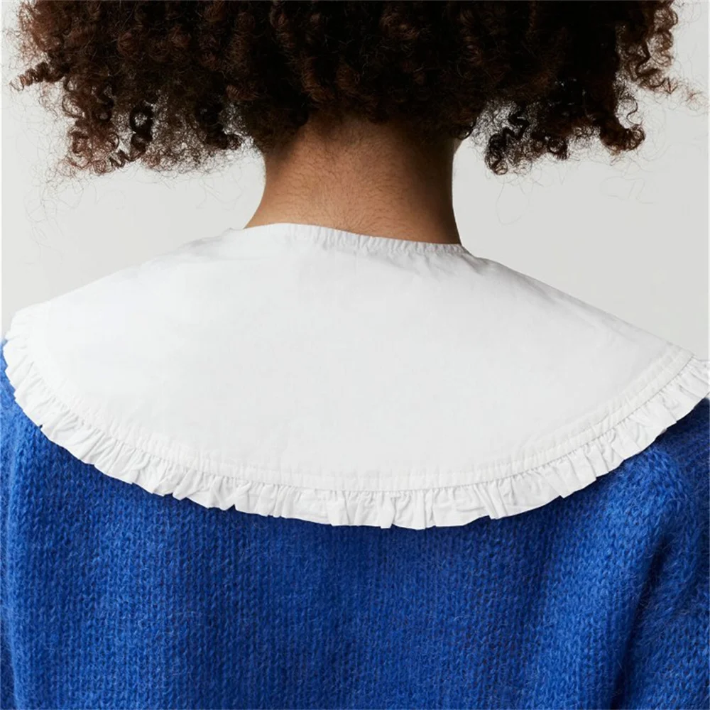 Fake Cute Women's Collar Pony Cat Print Pleated Lace-Up ddmysmile All-Match Female Small Shawl Smile