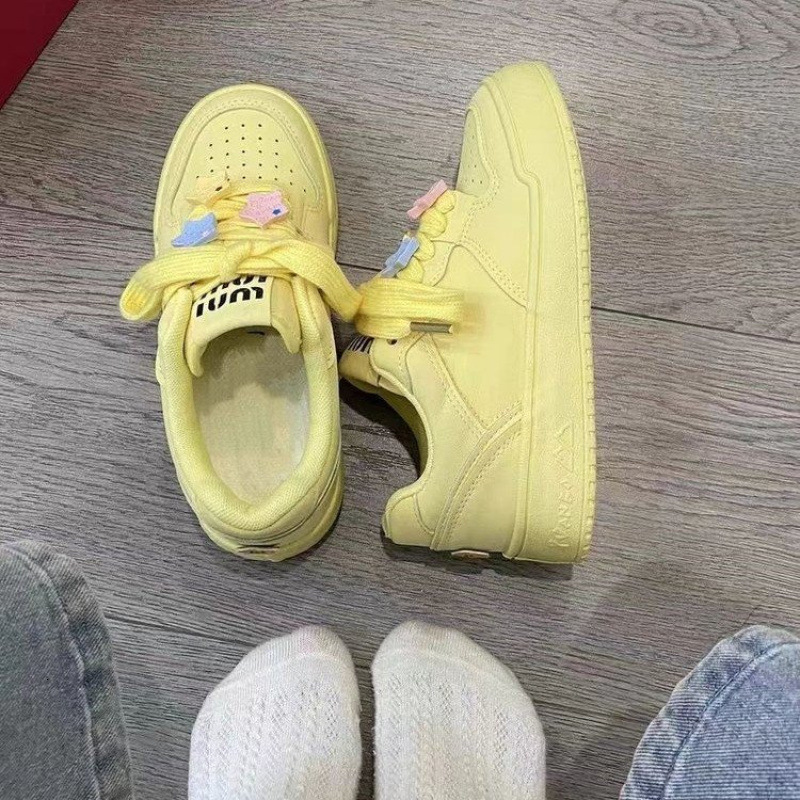 hot Women's Board Shoes Thick Sole Casual Sneakers for Fall - Versatile Leisure & Sport