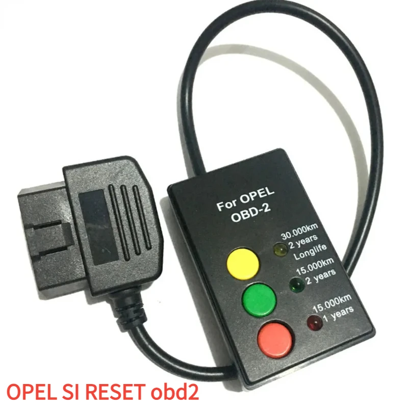Obd2 New SI Reset For Opel Service Interval Reset Unit With Cars Airbag Reset Tool OBD 2 Reset Tool Si-Reset Diagnostic Auto ddmysmile Smile -Reset