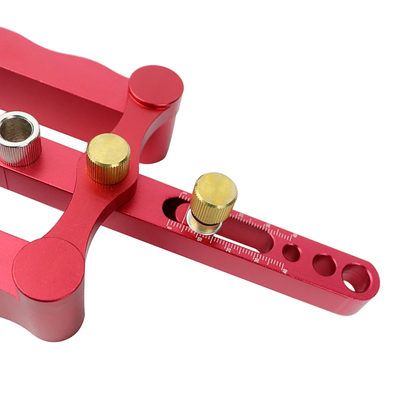 Self-centering Woodworking Doweling Jig Kit 6/8/10mm Drill 2025 Guide Wood Dowel Puncher Locator new For Household Carpentry Tools